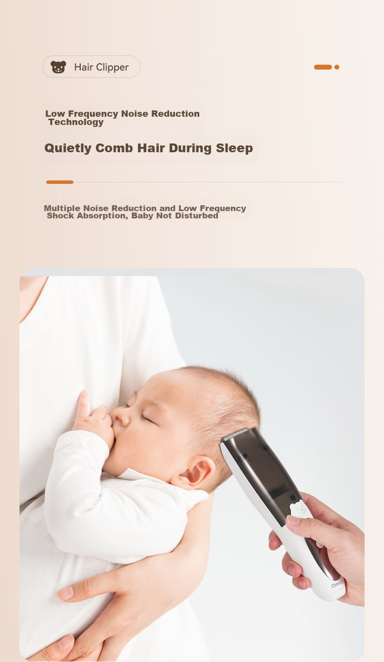 Qiman Automatic Hair Removal Baby Hair Clipper, Quiet Children's Hair Trimmer, Newborn Hair Shaver, Infant Hair Cutting Electric Shaver, QM2007 Gift Box Editio 14