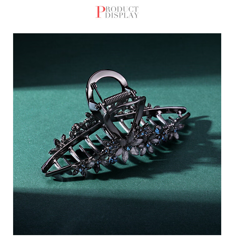 CHIMERA Luxury Hair Claw Clip, High-End Hair Accessory for Women, Elegant Rhinestone Hairpiece for Back of Head, Birthday Gift for Wome 11