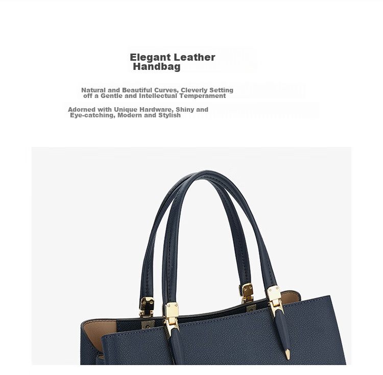 Goldlion Women's Handbag, Simple And Elegant Business Tote Bag, Birthday Gift for Ladies 10