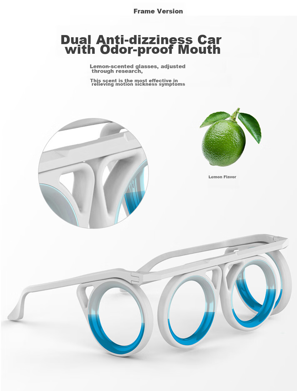DRATRA Motion Sickness Glasses Liquid Miracle High-Tech Anti-Sea-Sickness And Air-Sickness Glasses for Adults, Children And Elderly, Game Anti-3D Dizziness Preventio 18