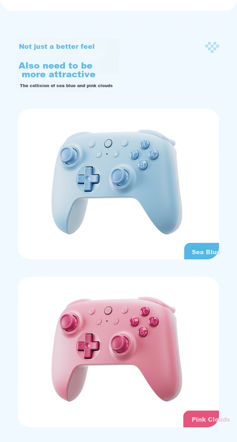 8BitDo Lie 2 Youth Edition NS Version Game Controller, Switch 2 Bluetooth NS 2 Wireless Hall Joystick, for Resident Evil 3, Zero Escape, Monster Hunter, Genshin Impact, Pokemon Legends 13