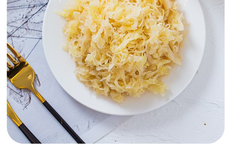 德国进口 碧绿屋酸椰菜罐头680g 包菜甘蓝切丝腌菜泡菜酸椰菜榨菜酱菜