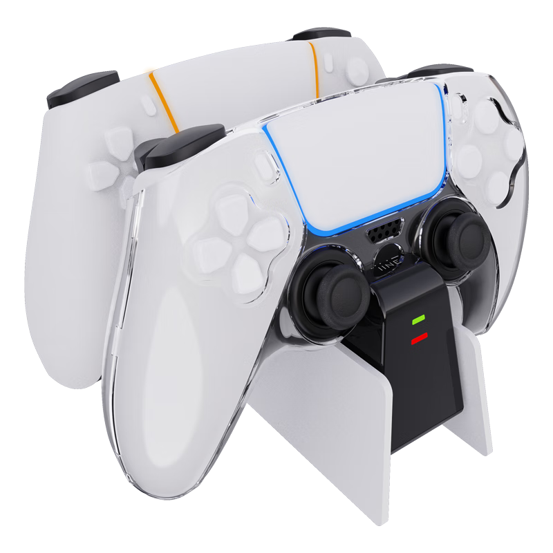 Liangzhi (INE) Charging Dock for Sony PS5 Controller, Dual-Controller Charger for GTA6, PS5 Accessory