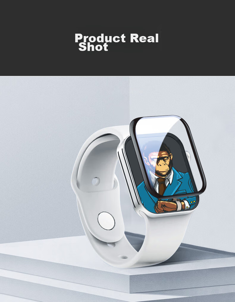 Lanxingxiansheng Compatible with Apple Watch 6/4/5/SE/SE3 - 40mm Protective Film, Full Screen Coverage Soft Film for Apple Watch - S6/4/5/SE/SE3 Watch Film 23