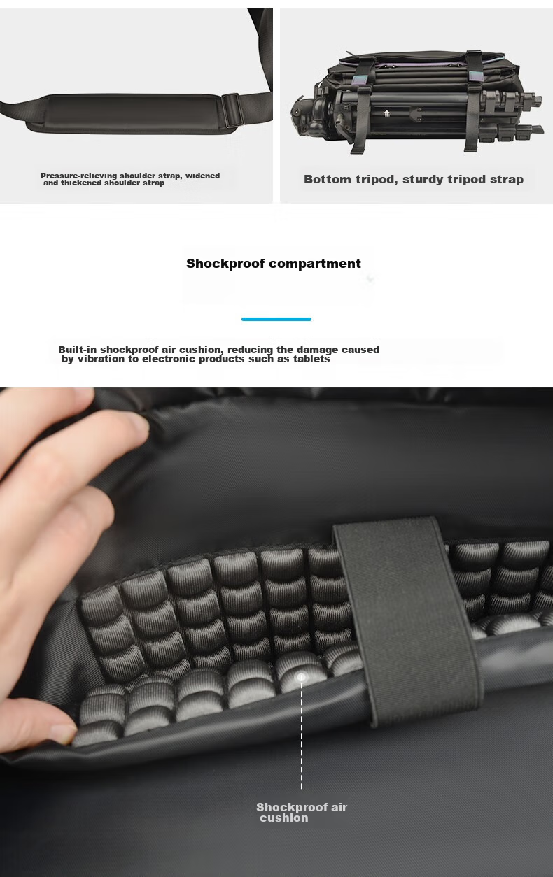 CWATCUN Shoulder Camera Bag, Photography Bag, Crossbody And Shoulder Professional Camera Bag, Stylish Commuter Bag Suitable for Fuji, Sony, Canon, Leica DSLR Camera Bags 7