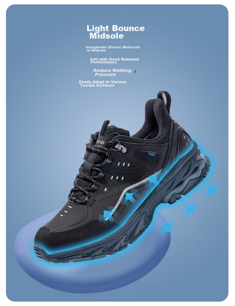 TOREAD Waterproof Hiking Shoes, Autumn/winter Couple Non-Slip Warm Mountaineering Boots, Outdoor Trail Running Shoes TFAACN91965 3
