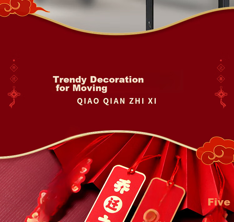 Jidukongjian Housewarming Decoration Set, Moving Gift, Small Ornaments, Housewarming Ceremony, 34-Piece Set for New Home And New Residence 6