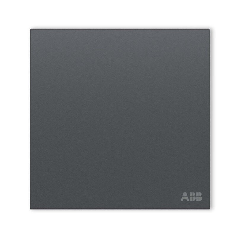 ABB Switch Socket Panel, Yingzhi Series Gray Blank Panel CA504-MG