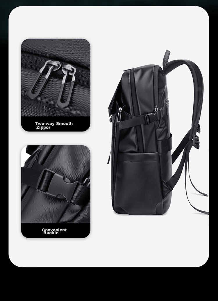GOLF Laptop Backpack for Men, 15.6-Inch Expandable Capacity Cycling Backpack, Large Capacity Business Travel Bag 21