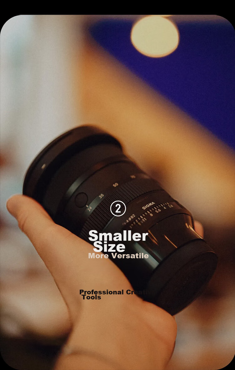 SIGMA Art 24-70mm F2.8 DG DN II, Full-Frame Mirrorless Camera, Constant Aperture 2470, Portrait Landscape Travel Live Streaming (L-Mount) 8