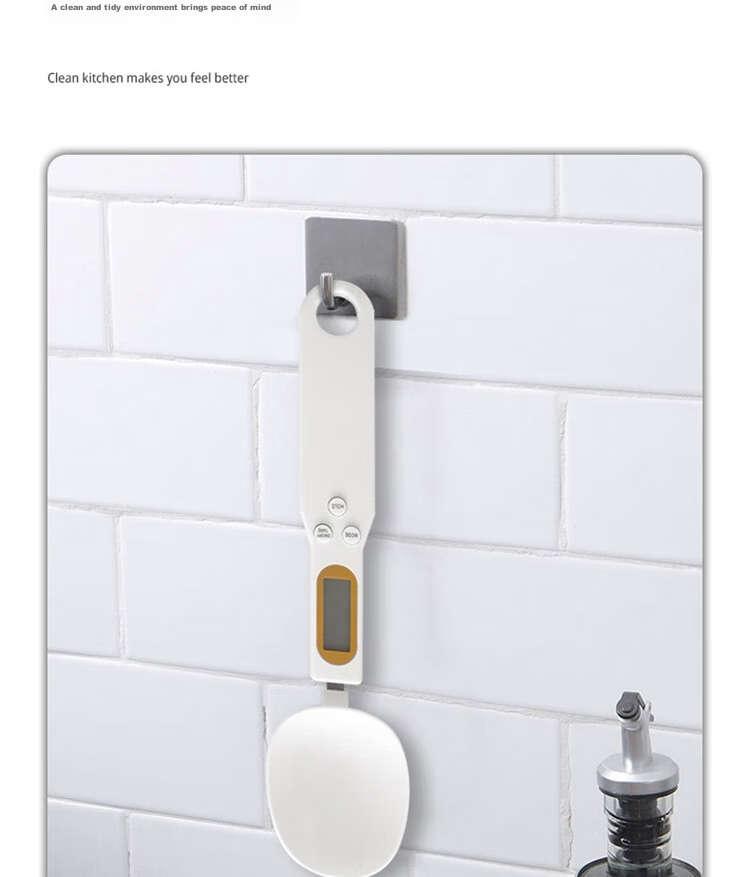 BJ (Baijie) Electronic Measuring Spoon Scale, Baking Scale, Household Kitchen Electronic Scale, Home Baby Food And Milk Powder Food Scale 12