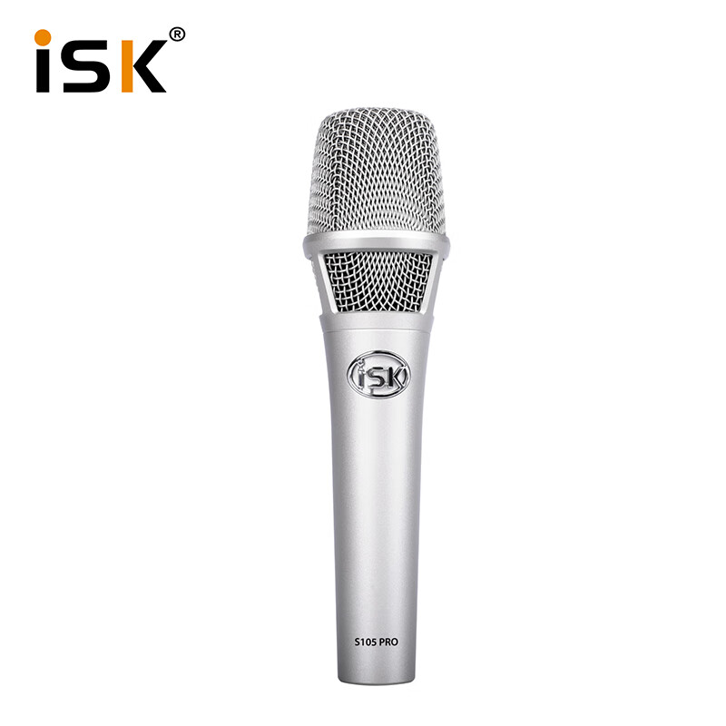 ISK S105 PRO Condenser Microphone Kit for Mobile Phone Live Streaming, Computer, Douyin, Kuaishou, Universal for Streamers, Singing, Quanmin K Song, Recording, Live Broadcasting Equipment Complete Set with Microphones
