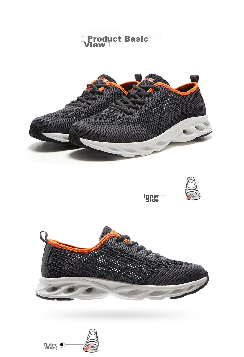 CAMEL Sports Shoes, New Summer Men's Sneakers, Breathable Mesh Shoes, Non-Slip And Wear-Resistant, Casual Athletic Footwear for Fathers And Elderly 16