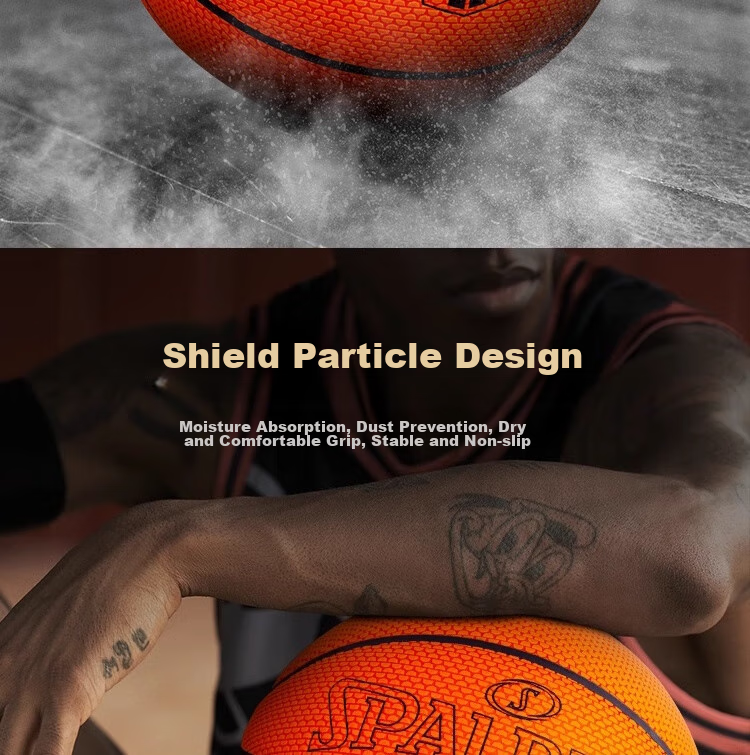 SPALDING SPALDING Moisture-Absorbing And Dustproof TF Indoor And Outdoor PU Adult Size 7 Basketball 77-962Y 2