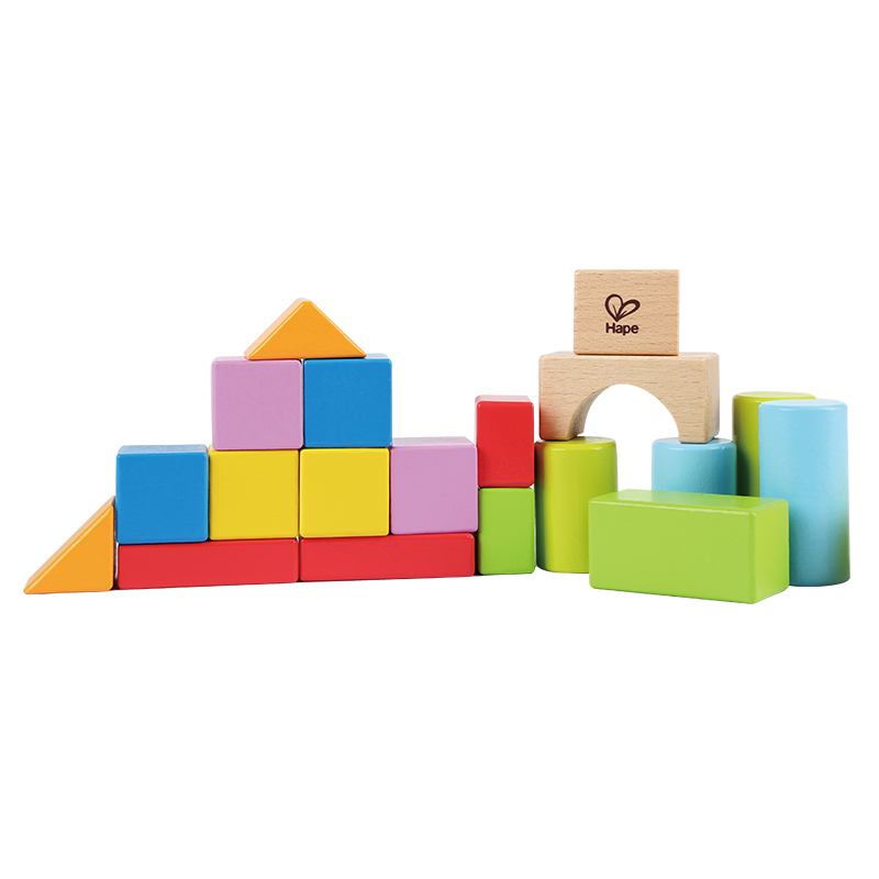 Hape (Germany) Children's Large Building Blocks Toy Trial Pack 20 Pieces Blocks Boys and Girls Holiday Gift E9355 1