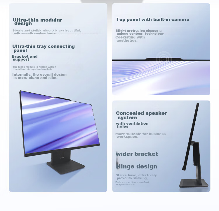 Lenovo Yangtian S660 All-in-One Desktop Computer 27-inch Business Office PC (Core Ultra5 226V, 16GB RAM, 1TB SSD, Windows 11) National Subsidy 7