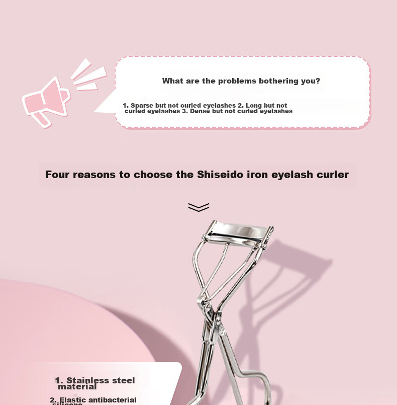 Beiyin (KAI), Imported from Japan, Curved Eyelash Curler (19.5 Degrees), Long-Lasting Curl, Gentle on Lashes 2