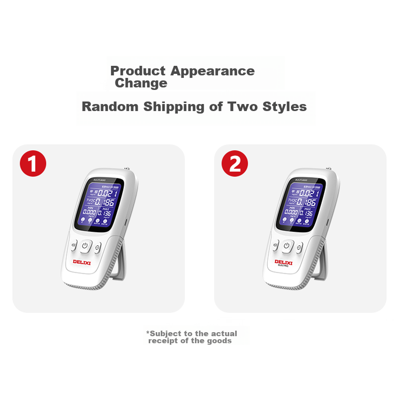 DELIXI ELECTRIC Formaldehyde Detector Indoor Air Quality Monitor Home Formaldehyde Tester Upgraded Version 1