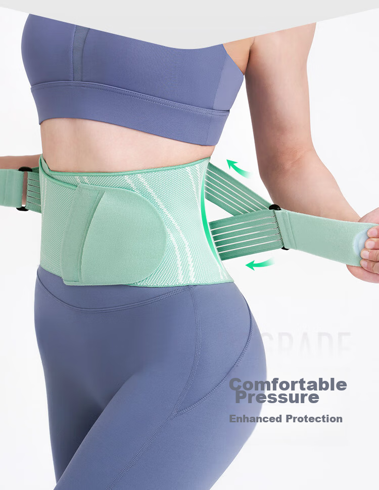Keep Waist Support Fitness Abdominal Compression Waist Belt Breathable Abdomen Protection Navel Guard against Cold Lumbar Support for Muscle Strain Summer 7