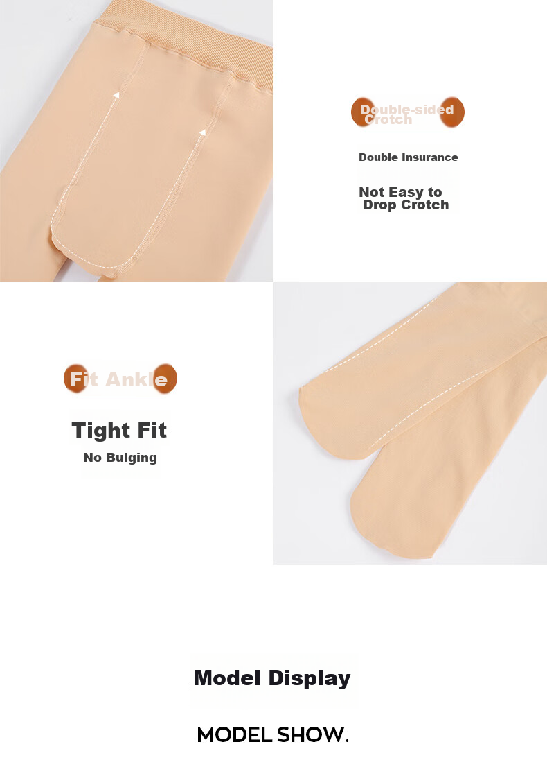 Zhiyouban Children's Dance Socks Spring and Autumn Thin Ballet Practice Long Socks Girls Dance Tights Girls Leggings Pantyhose 13