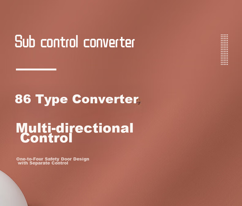 Deli 86-Type Conversion Plug/Adapter/power Converter/multi-Outlet Split Control One-To Converter Plug Suitable for Bedroom And Kitchen 18347 1