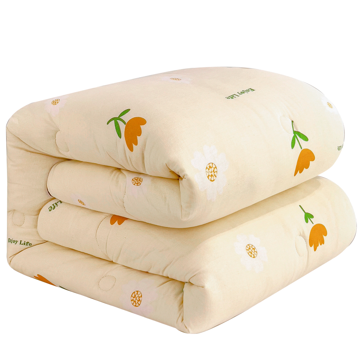 Yunjin 100% Pure Cotton Xinjiang Cotton Quilt, All-Cotton Comforter, Autumn And Winter Duvet, 6 Jin Weight, 200x230cm Floral Scent