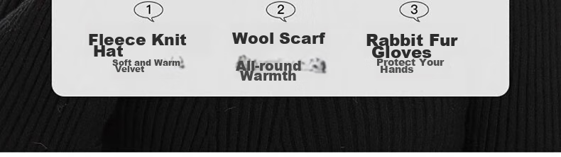 Hengyuanxiang Wool Hat for Women, Autumn And Winter Warmth, Middle-Aged And Elderly Wool Knitted Hat, Thickened, Birthday Gift for Mom Or Grandma 7