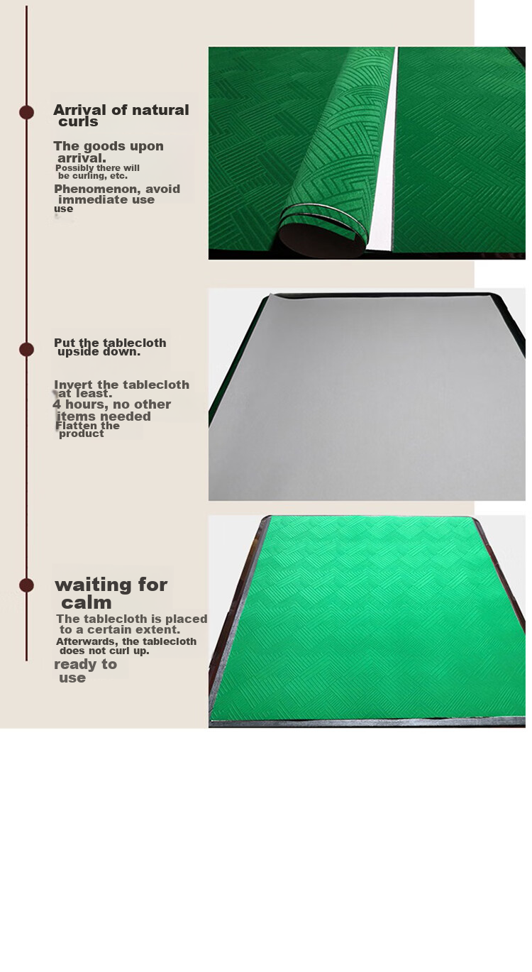 Shenglv Mahjong Table Cloth, Thickened, 88cm, Automatic Mahjong Table Cover with Adhesive Backing, Fully Automatic Mahjong Table Mat 13