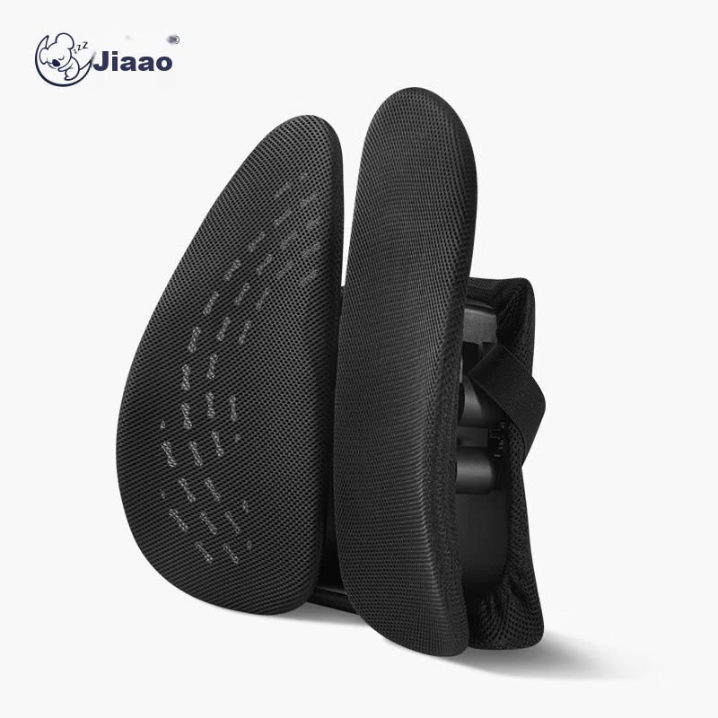 JAGO Ergonomic Lumbar Support Cushion for Office Chair, Back Support Pad for Long Sitting, Seat Cushion for Work And Car Use