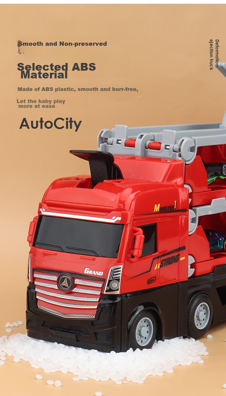Wozhi Children's Toy Bus Realistic Alloy Car Model Toy Children's Day Gift for Boys 8