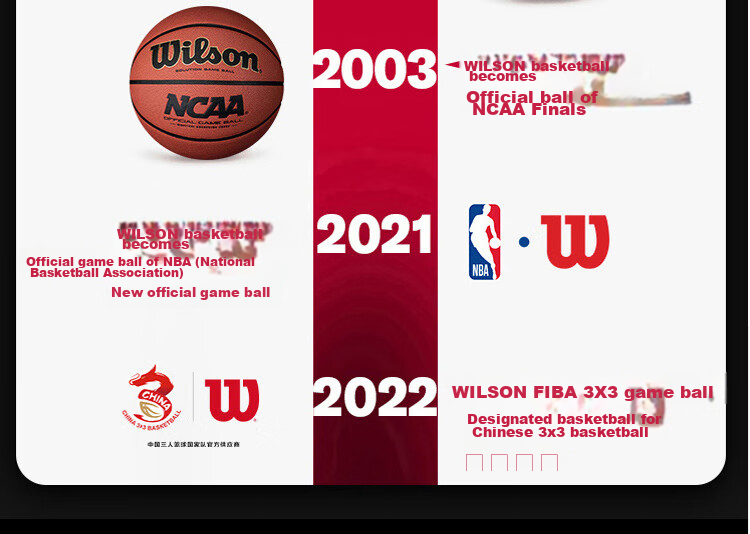 Wilson NBA FORGE Series Indoor/outdoor Youth And Children's Size 5 Basketball 13
