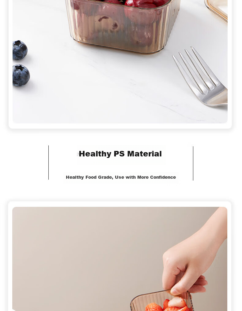 BJ Fruit And Nut Dish with Lid, High-End Divided Plate for Home Use, Candy Snack Luxury Dessert Tray, 6 Compartments, Champagne Color 7