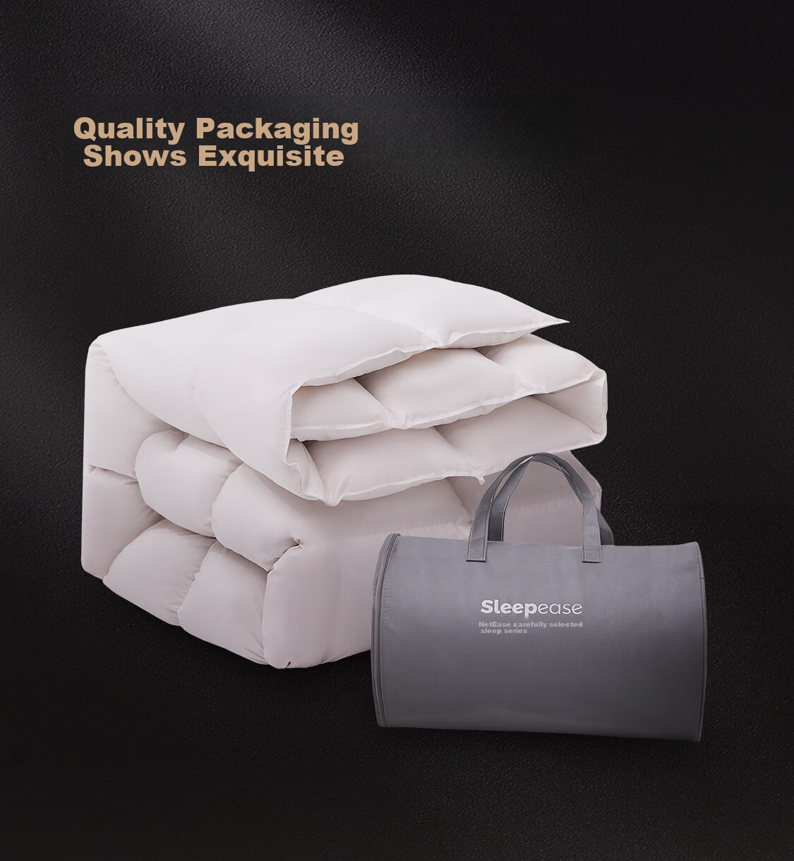 Wangyiyanxuan Goose down Comforter, 95% White Goose Down, Class A Quiet And Warm Winter Quilt, 600g, 150*200cm 10