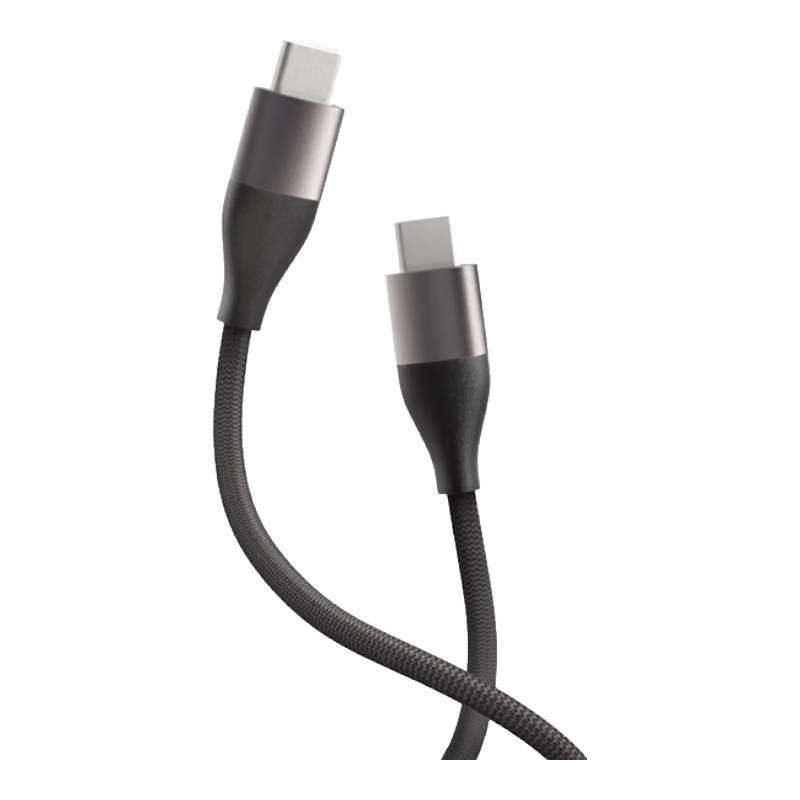 MI 6A Dual Type-C Braided Data Cable Compatible with MI, Apple, Huawei Phones