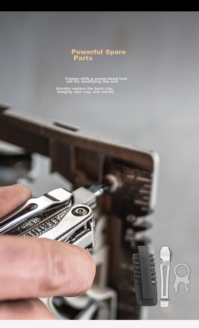 LEATHERMAN Leatherman Tool Pliers CHARGE, Ultra-Smart TTI PLUS, Multifunctional Pliers with Titanium Alloy Handle, Outdoor Tool 8