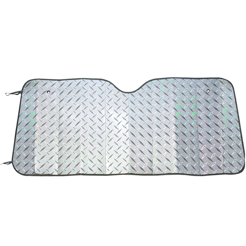 KOOLIFE Car Sunshade, Car Sun Visor Laser Front Windshield Sun Protection Heat Insulation Window Curtain Cover