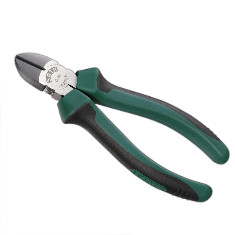 SATA Diagonal Cutting Pliers 6", Mini Electrician's Pliers, Tool Diagonal Pliers, Side Pliers 70202A (Random Delivery of New Or Old Models)