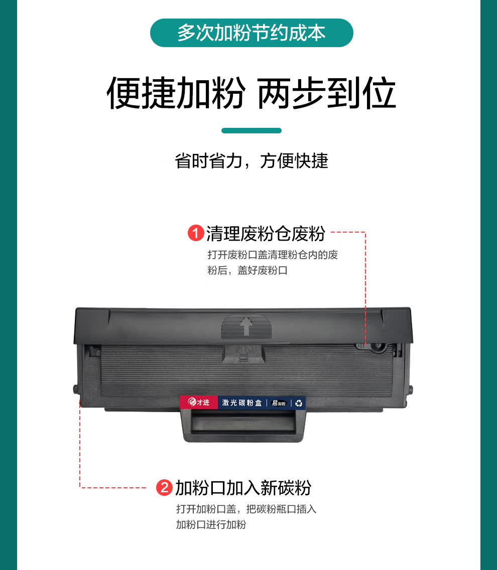 适用惠普hp136w硒鼓带芯片laser mfp 136a激光打印机墨盒136nw易加粉1