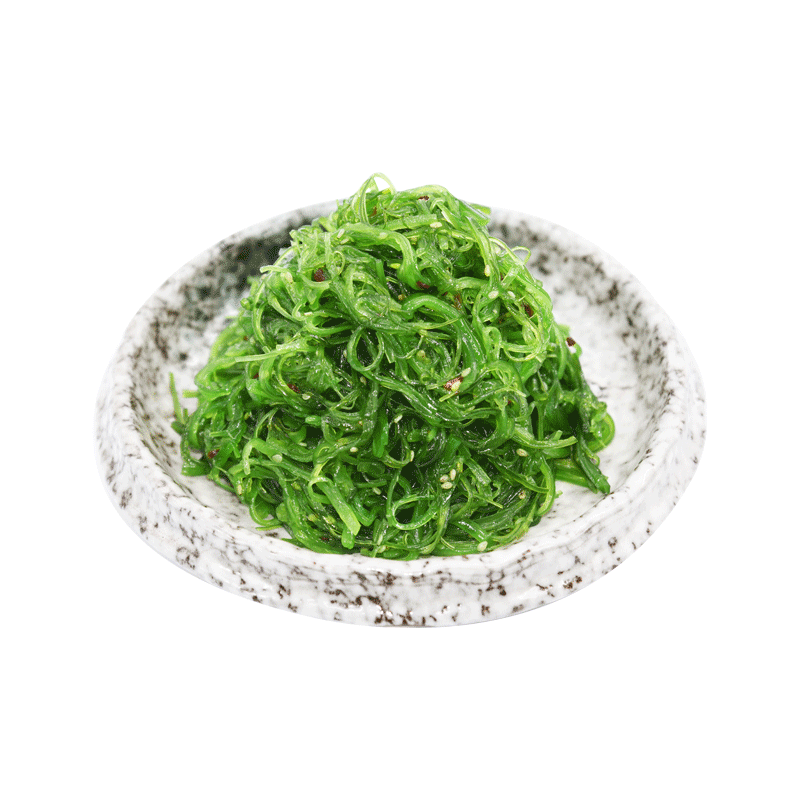 盖世调味裙带菜 净重2斤 芥末味即食海藻沙拉 海草海白菜