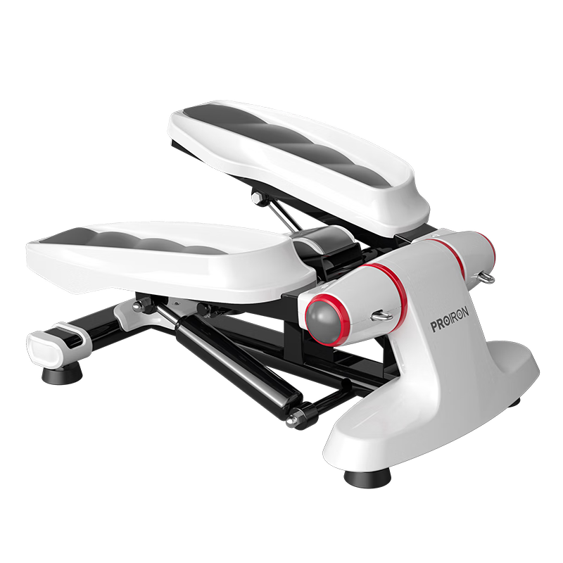 PROIRON Puli'ai Home Stair Climber, Hydraulic Stepper Machine, Leg Trainer, Foot Pedal Fitness Equipment, White