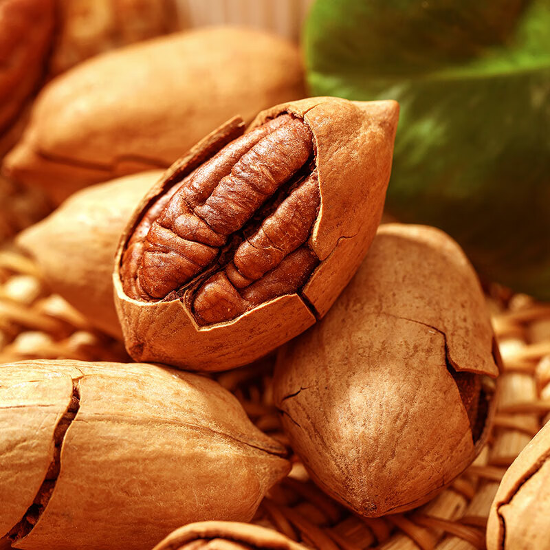 味滋源 碧根果258g袋装奶油味每日坚果炒货长寿果干果休闲零食