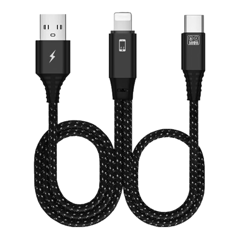 CubeG Apple OTG Live Streaming Data Cable, Mobile Phone Sound Card Digital Connection Cable, Live Streaming And Charging Simultaneously, High-Fidelity, Compatible with Apple Phones' Lightning Port