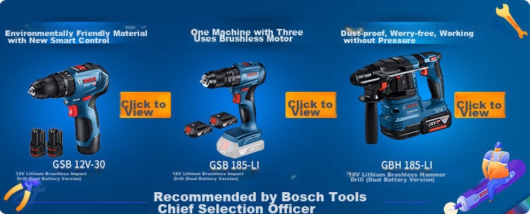 BOSCH Handheld Drill Driver Two-In Lithium Battery with Drill Bits And Screwdriver Set GSR 12V-30 1