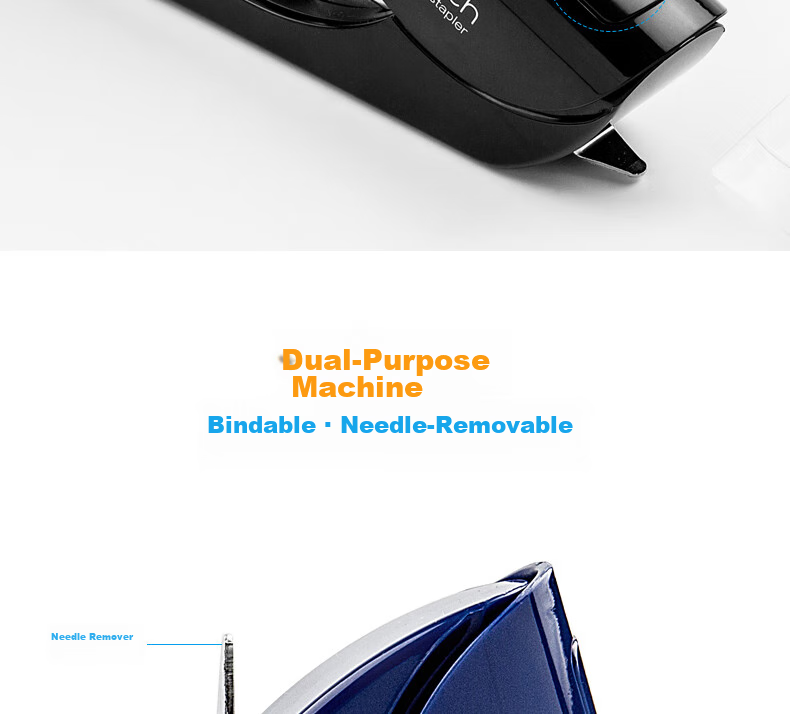 KW-Trio Low-Effort Stapler Small Size Air-Feel Student Office Stapler Thickened No.12 Staples Can Staple up to 20 Pages 5