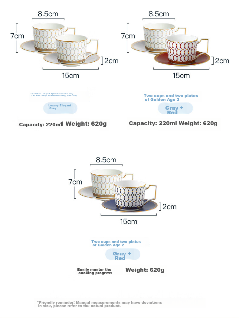 Wedgwood Mid-Autumn Festival Gift, Golden Powder Years Midnight Blue, 2 Cups And 2 Plates, Bone China Coffee Cups And Saucers, Afternoon Tea, Aesthetically Pleasing Coffee Cups 12