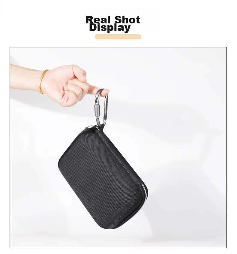 Qiye Storage Bag, Suitable for DJI Pocket 3 Camera, Osmo Gimbal, Pocket 4, Shockproof Hard Shell Carrying Case, Tripod Stand 5