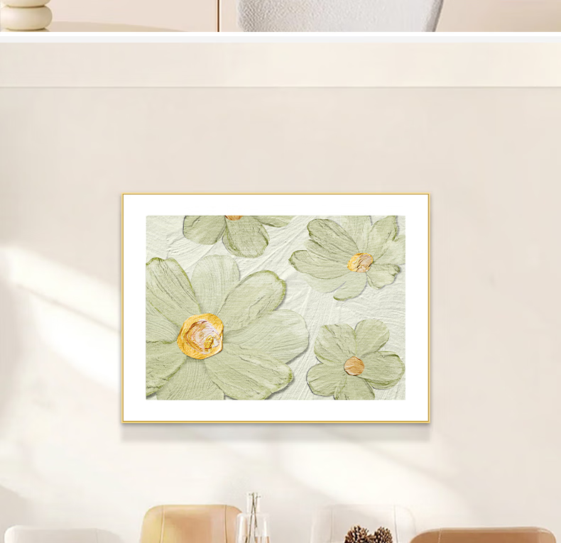 Yihuanyu New Chinese-Style Cream-Colored Electric Meter Box Decorative Painting, No Drilling Required, Covers Electrical Switch Box And Distribution Box, Wall Art And Mural 5