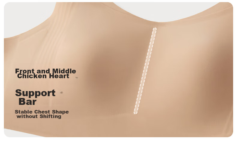 LUCKMEEY Plus Size Bra Full Coverage Large Breast Minimizer Double Shoulder Strap Rabbit Ear Bra Seamless Beautiful Back Comfortable Slimming Brassiere for Wome 10
