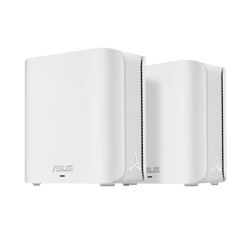 ASUS [Renewal Subsidy] Lingyao Magic Cube WiFi 7 Router Dual Set Home Wireless Gigabit Whole-House WiFi 7 Distributed Parent-Child Router Aimesh Flexible Configuratio