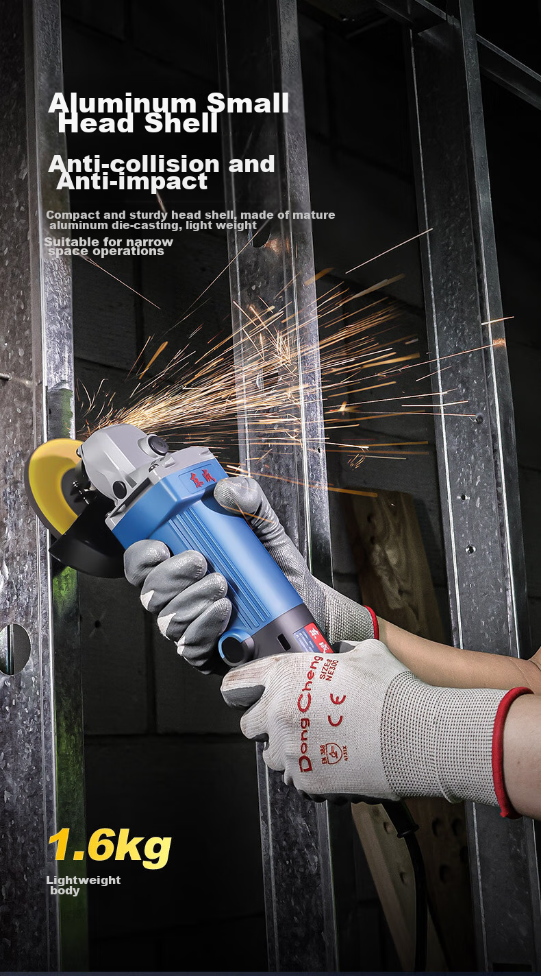Dongcheng S1M-FF04 Angle Grinder, Polisher, Multi-Functional Cutting Machine, Hand Grinder, Polishing And Grinding Machine, Power Tool 10